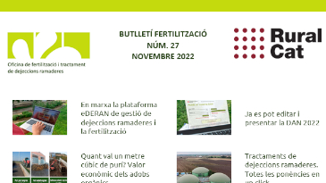 Butlletí nº27: Novembre 2022