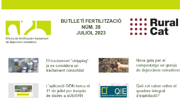 Butlletí nº28: Juliol 2023